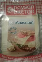 Amount of sugar in Le maasdam