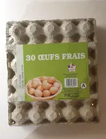 Amount of sugar in Œufs Frais