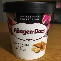 Sugar and nutrients in Obsessions collection haagen dazs