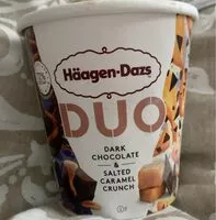 Amount of sugar in Häagen-Dazs DUO Dark Chocolate & Salted Caramel Crunch Pint