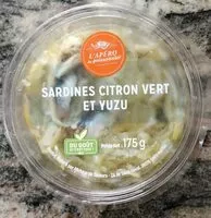 Amount of sugar in Sardines citron vert et yuzu