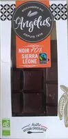 Amount of sugar in Chocolat noir 70 % sierra léone