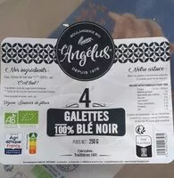 Amount of sugar in Galettes 100% blé noir