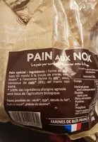 Amount of sugar in Pain aux noix