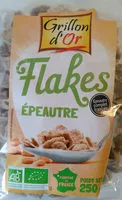Extruded spelt flakes