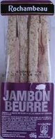 Amount of sugar in Jambon Beurre