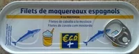 Amount of sugar in Filets de Maquereaux - à la Moutarde de Dijon
