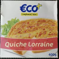 Amount of sugar in Quiche Lorraine