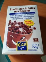 Amount of sugar in Boules de céréales au chocolat