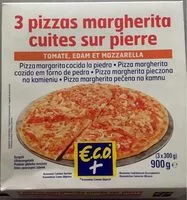 Amount of sugar in Pizza margherita - Cuite sur pierre