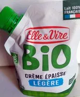 Amount of sugar in La Crème Légère Epaisse Bio 12%MG