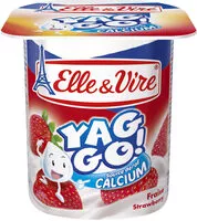 Amount of sugar in Elle & Vire Yag Go Fraise