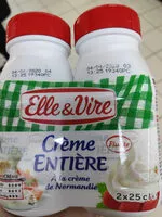 Amount of sugar in La Crème Entière Fluide 30%