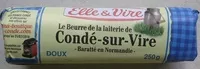 Amount of sugar in Beurre traditionnel doux de Condé-sur-Vire doux