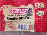 Amount of sugar in Le Beurre De Condé-Sur-Vire Demi-Sel