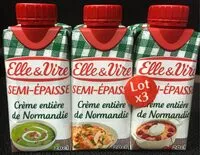 Amount of sugar in La Crème Entière Semi-Epaisse De Normandie 30%