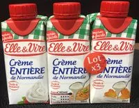 Amount of sugar in La Crème Entière Fluide De Normandie 30%