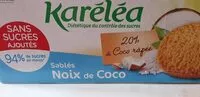Amount of sugar in Sablés Noix de Coco