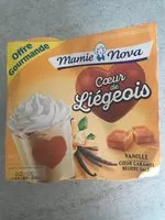 Amount of sugar in Coeur de Liégeois vanille cœur caramel beurre salé