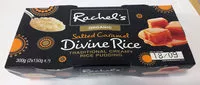 Amount of sugar in Rachel's organic Divine Rice Salted Caramel