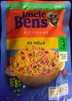 Amount of sugar in Riz façon paëlla Uncle Ben's 250 g
