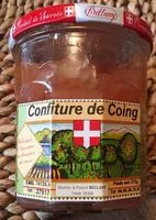 Amount of sugar in Confiture de coing