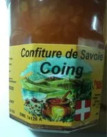 Amount of sugar in Confiture de Savoie - Coing