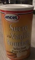 Amount of sugar in Sucre à la vanille Bourbon
