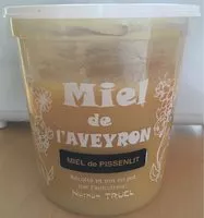 Amount of sugar in Miel de l'Aveyron - pissenlit