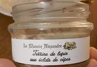 Amount of sugar in Terrine de lapin aux éclats de cèpes