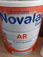Amount of sugar in Novalac AR