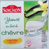 Amount of sugar in Yaourt chèvre vanille