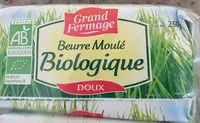 Amount of sugar in Beurre moulé Biologique Doux