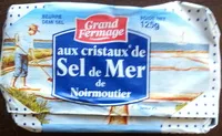Amount of sugar in Beurre moulé aux cristaux de sel de Mer de Noirmoutier