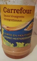 Amount of sugar in Sauce vinaigrette forte en moutarde