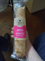 Amount of sugar in Sandwich Classique Jambon Emmental