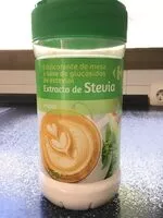 Amount of sugar in Édulcorant de table aux extraits de stévia*