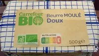 Amount of sugar in Beurre moulé doux