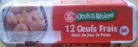 Amount of sugar in Oeufs djp calibre moyen x12