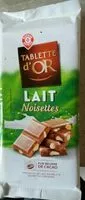 Amount of sugar in Chocolat Lait Noisettes