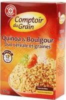 Amount of sugar in Quinoa & Boulgour Duo céréale et graines