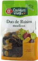 Amount of sugar in Duo de raisins moelleux