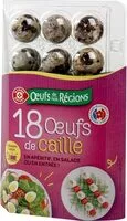 Amount of sugar in Oeufs de caille x 18