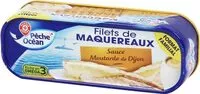 Amount of sugar in Filets de maquereaux sauce moutarde de Dijon