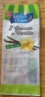 Amount of sugar in 2 Gousses de Vanille
