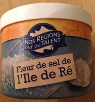 Amount of sugar in Fleur de sel de l'Île de Ré