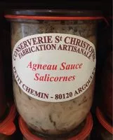 Amount of sugar in Agneau Sauce Salicornes