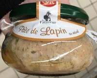 Amount of sugar in Pâté de Lapin au naturel