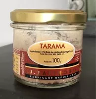 Amount of sugar in Tarama