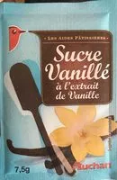 Amount of sugar in Sucre vanillé à l'extrait de vanille